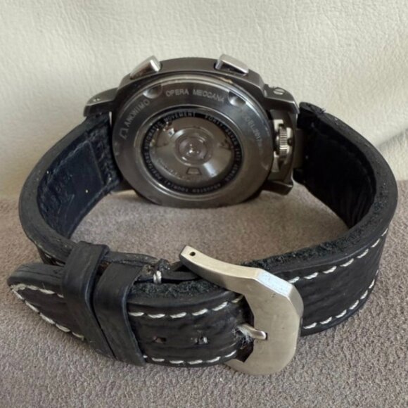 Anonimo 2007 Militare Crono Black Dial Pre-Owned Automatic - Picture 4 of 5